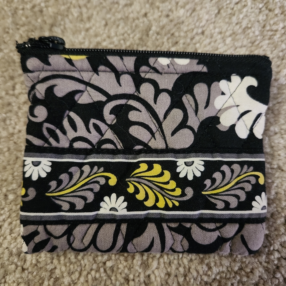 Vera Bradley Floral Patterned Zipper Pouch